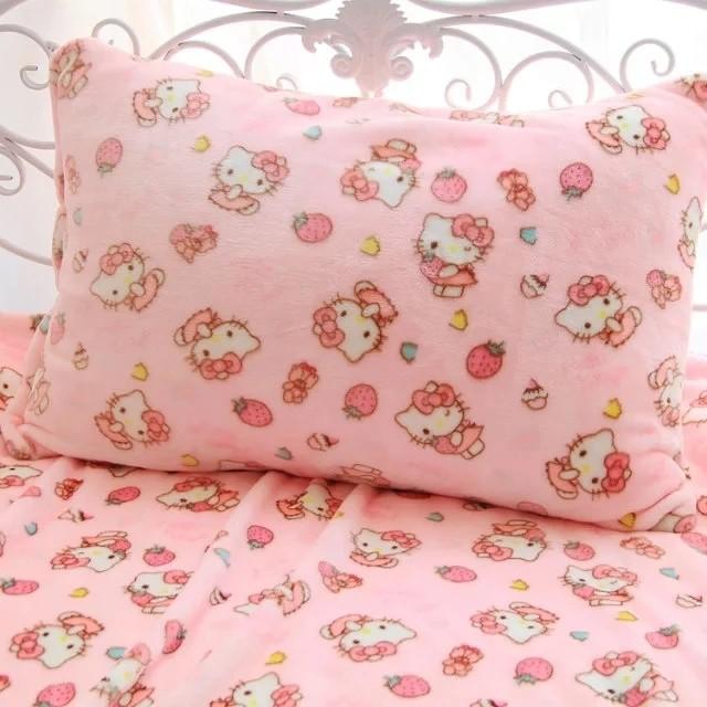 Hello Kitty Pillow Case Blanket On Carousell