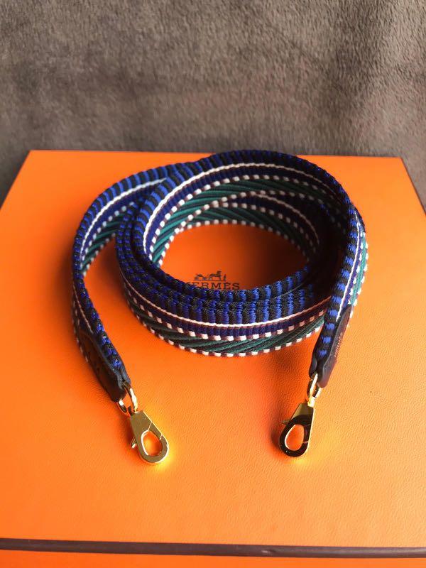 99% NEW HERMES Sangle Cavale 25 mm bag strap, Luxury, Accessories on  Carousell