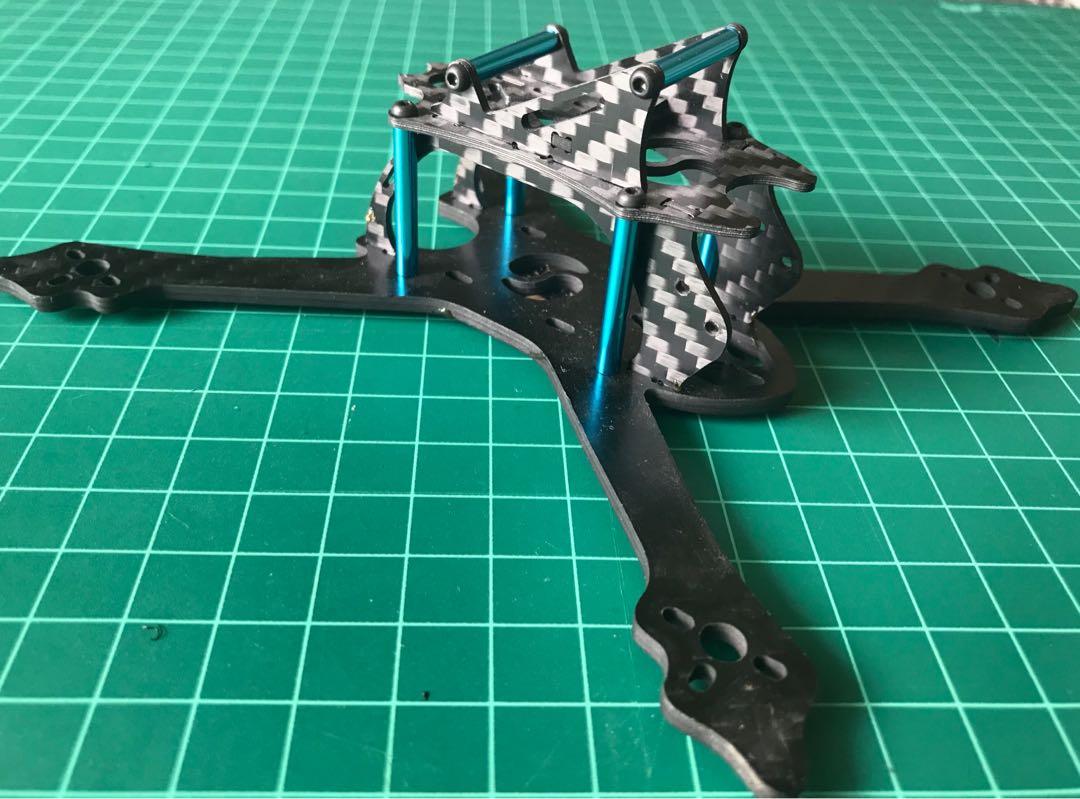 HGLRC XJB 145 Carbon Fiber Frame kit 3in