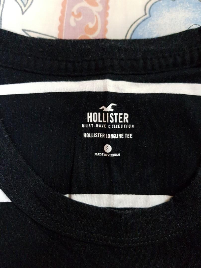 Hollister longline tee store