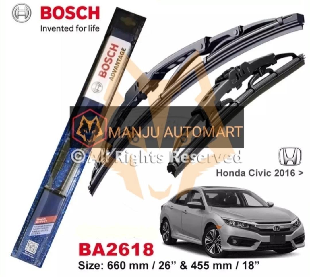 2016 Honda Civic Wiper Blade Size - Top Honda 2018 Honda Civic Sedan Wiper Blade Size