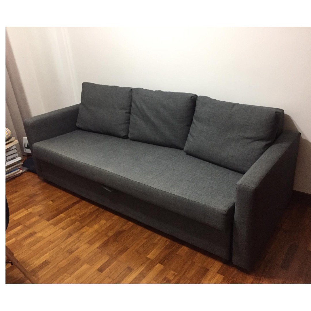 IKEA Friheten 3 Sofa Bed (used), Furniture & Home Living, Furniture