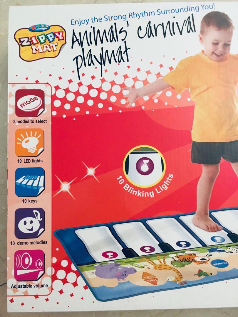 Jumbo piano playmat, Babies & Kids, Infant Playtime on Carousell