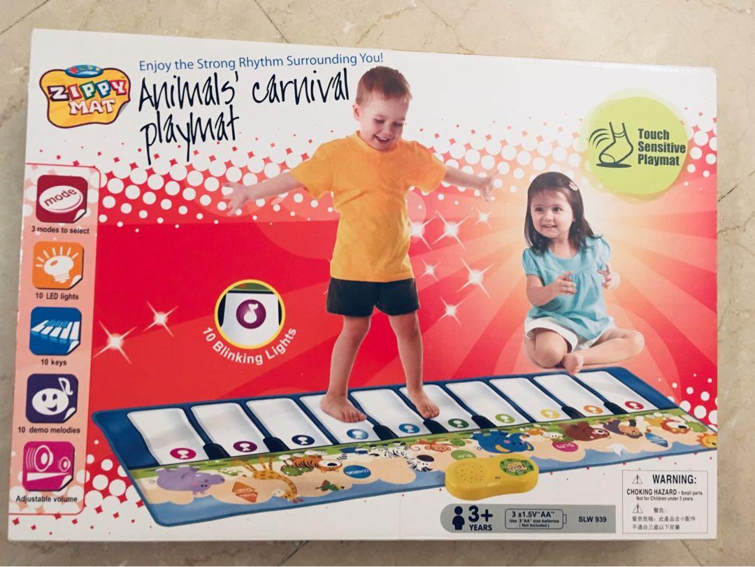 Jumbo piano playmat, Babies & Kids, Infant Playtime on Carousell