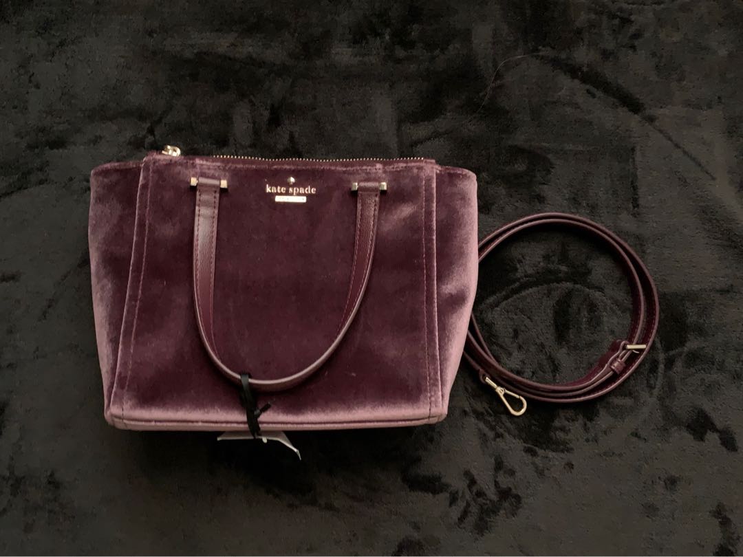 kate spade velvet