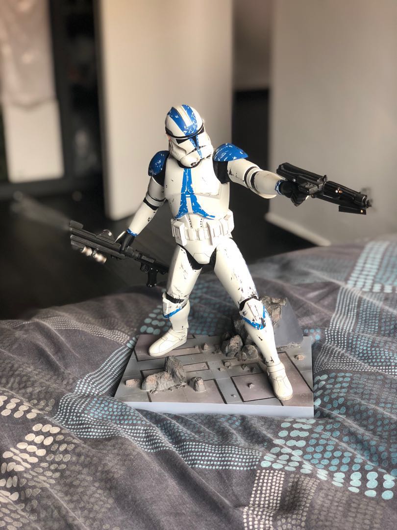Kotobukiya Clone Trooper 501st Legion ArtFX Statue Hobbies Toys