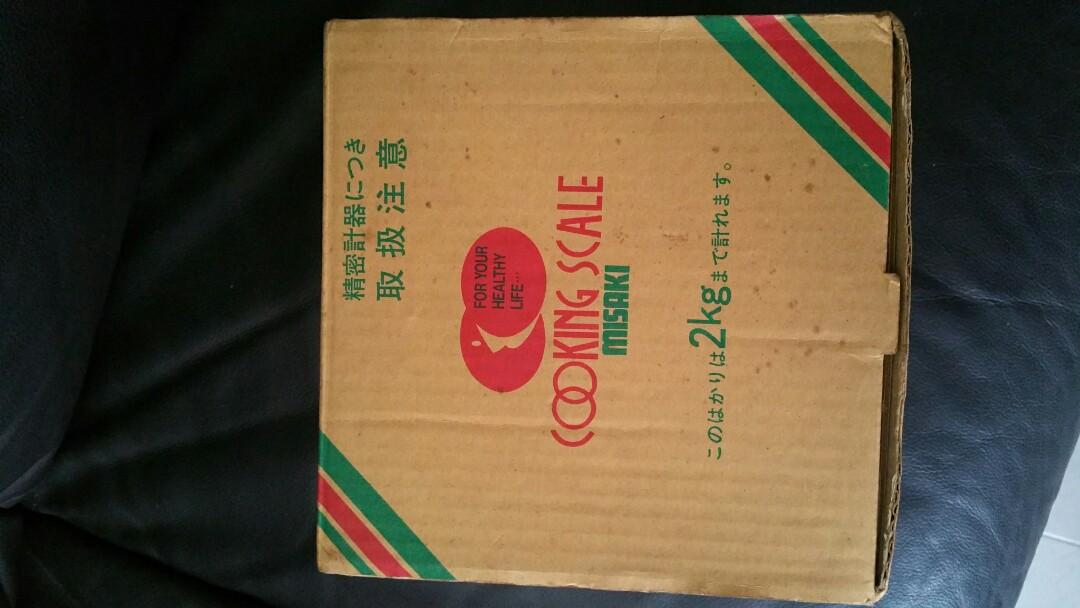 KUBOTA made in Japan Kitchen weighing scales, Furniture & Home Living