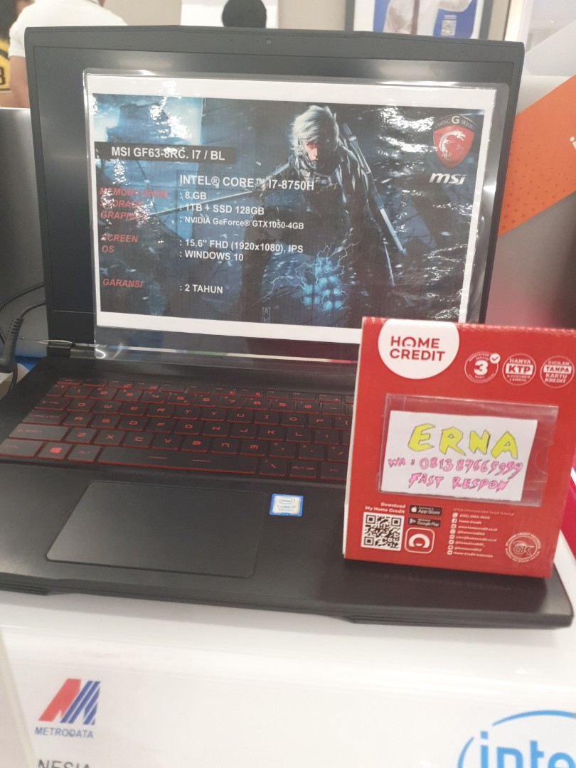 Laptop Msi Gaming Bisa Cicilan Tanpa Kartu Kredit Proses Mudah Elektronik Komputer Laptop Di Carousell