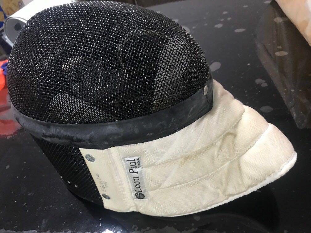 Leon Paul Fencing Epee Mask, Sports Equipment, Sports & Games, Water