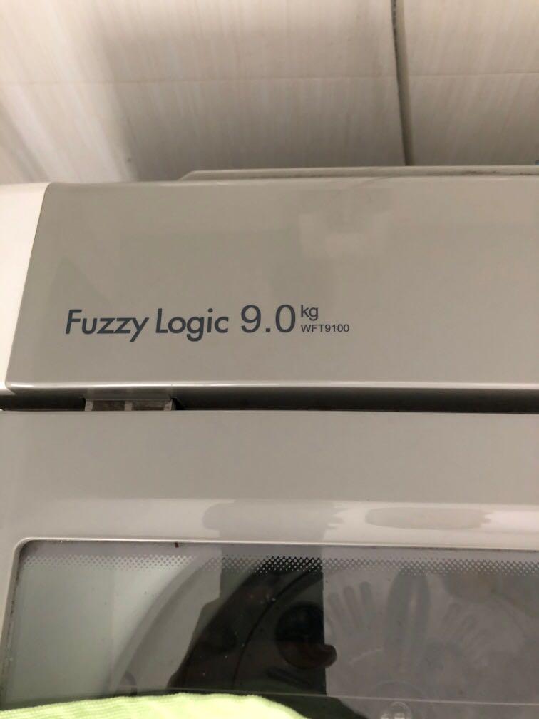 LG Washing Machine Fuzzy Logic 9.0 WFT9100 Turbo Drum, TV & Home