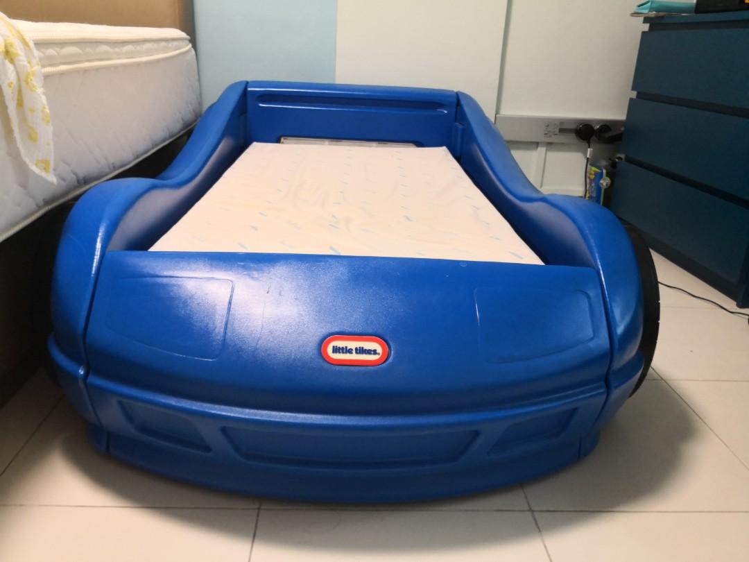 Little Tikes Car Bed, Babies & Kids, Cots & Cribs on Carousell
