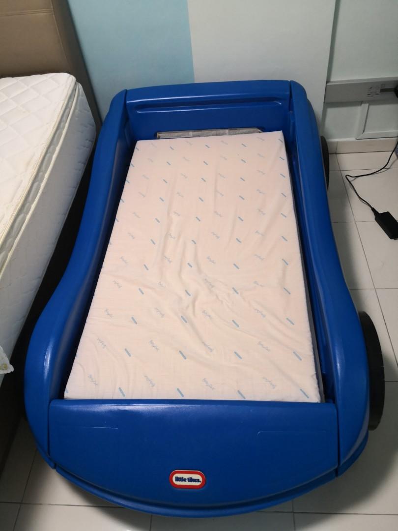 Little Tikes Car Bed, Babies & Kids, Cots & Cribs on Carousell