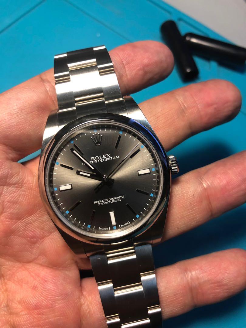 Oyster perpetual 39mm 114300 online