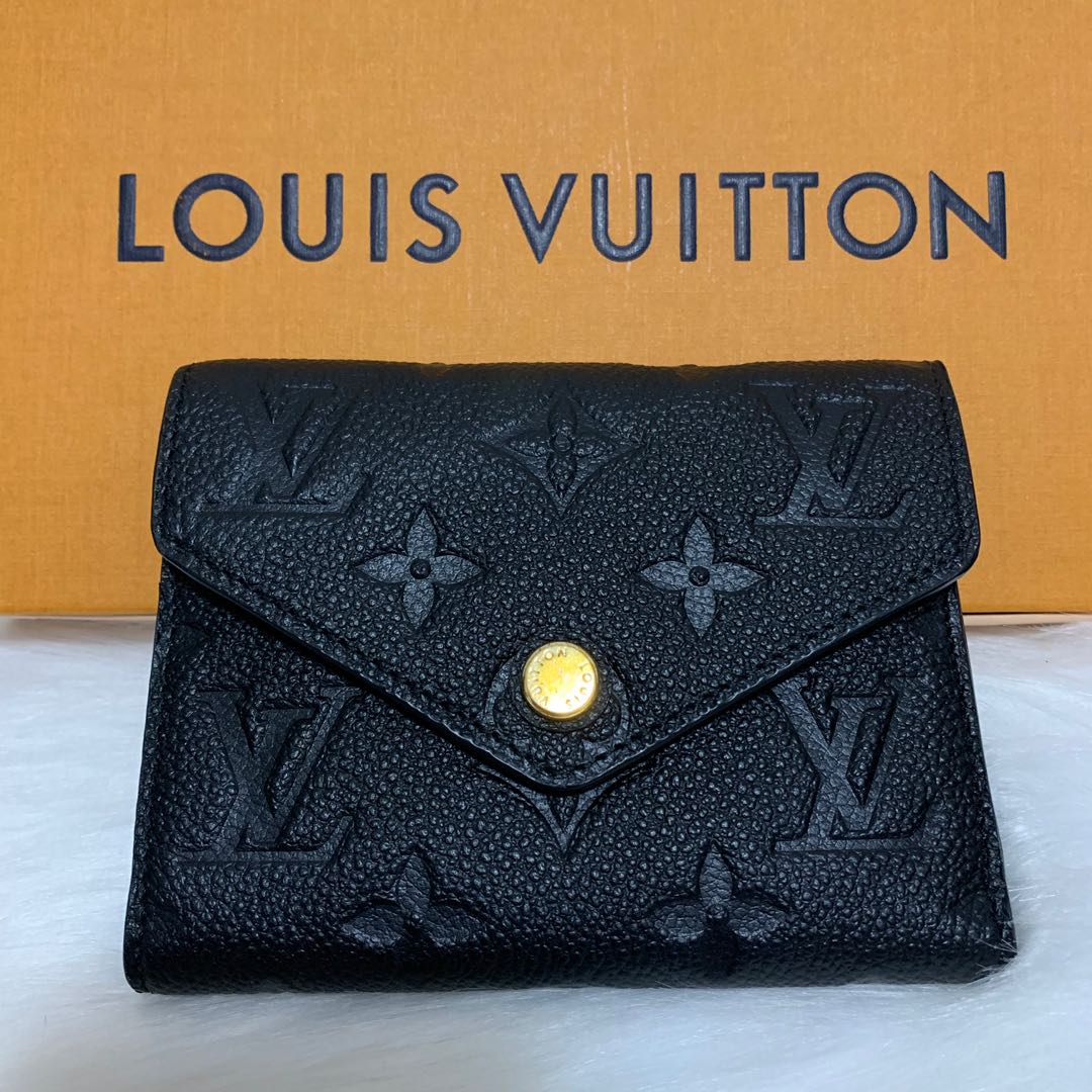Victorine Wallet Monogram Empreinte Leather - Personalisation M82344