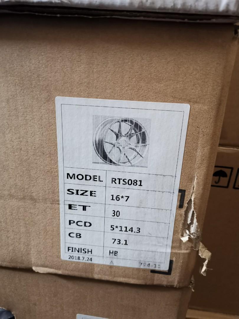 Mags size 16 5 holes innova CRV, Car Parts & Accessories ...