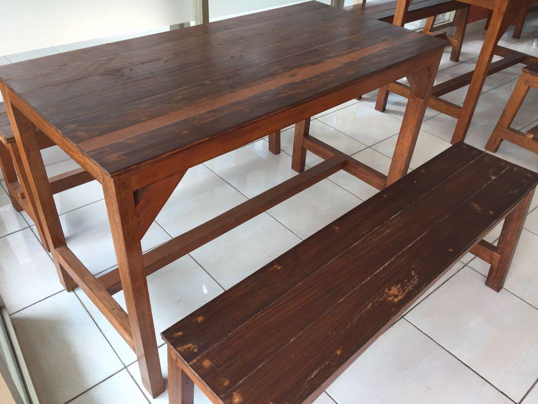 52 Kursi Kayu Warung HD
