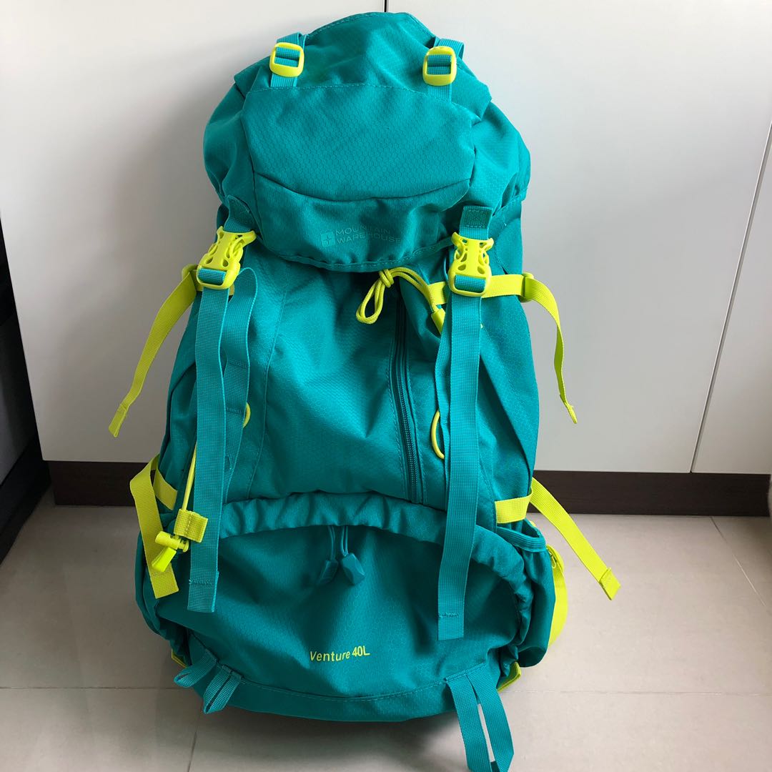 Mountain warehouse 40l backpack top