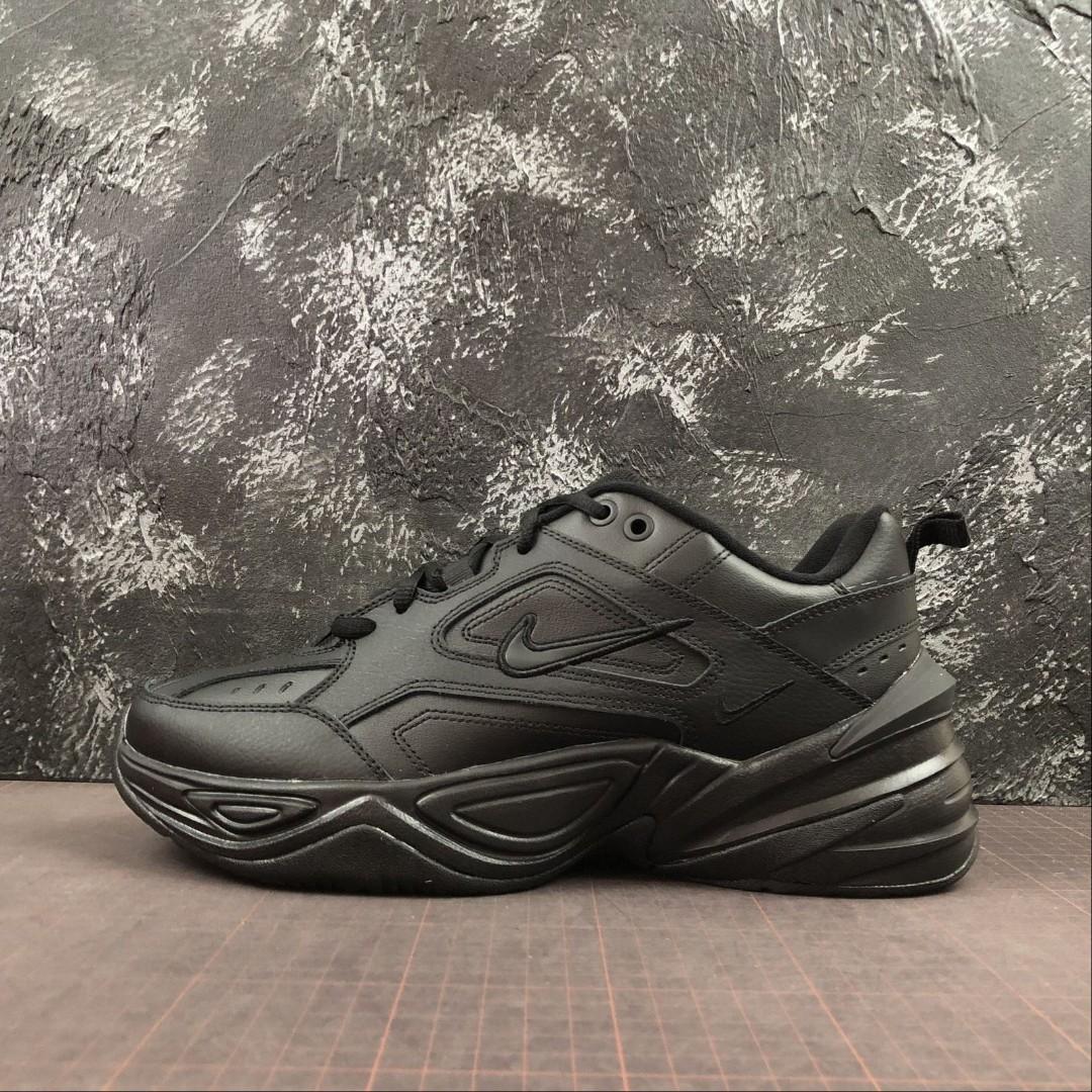 nike air m2k tekno triple black