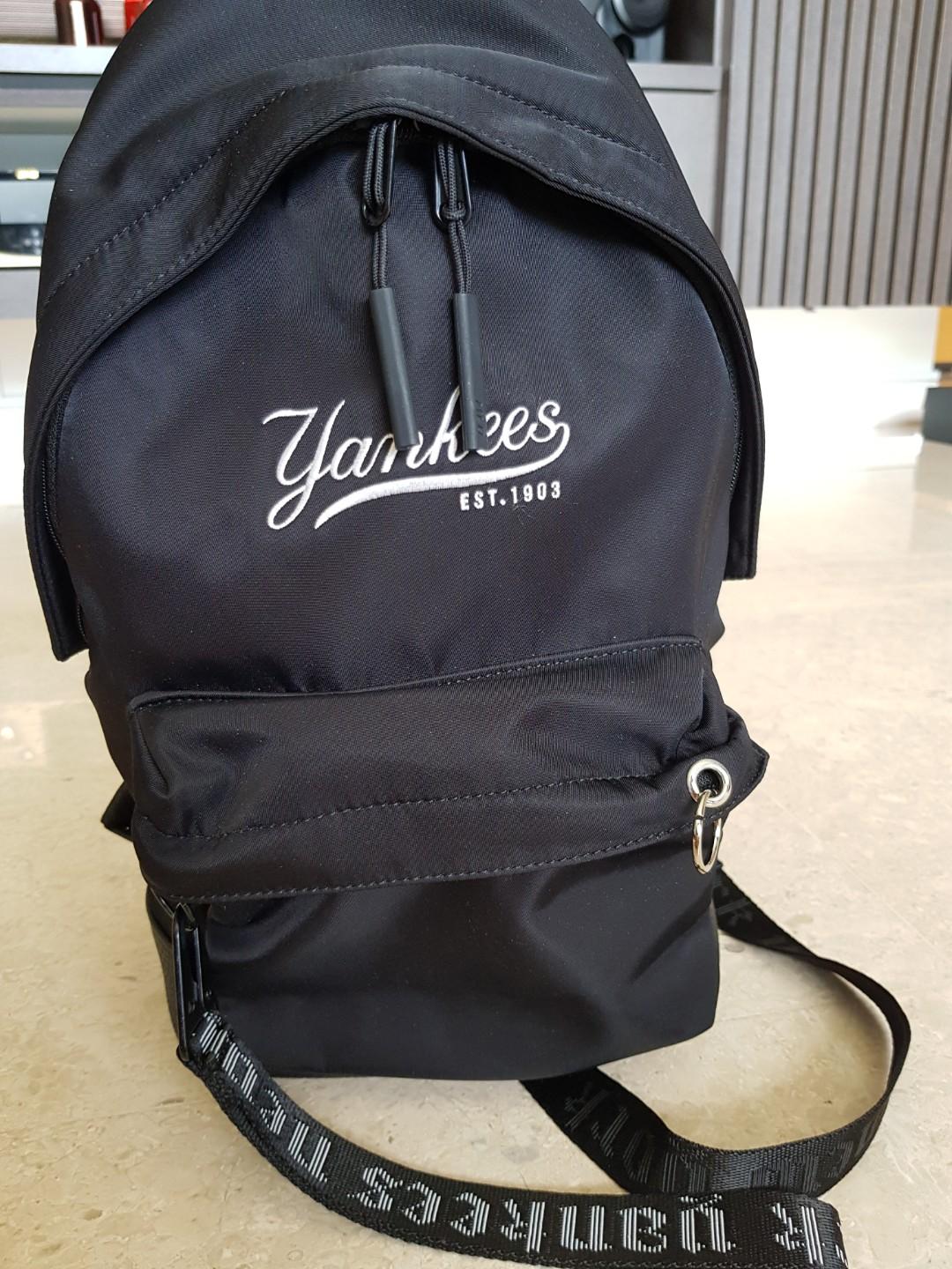 NY Yankees Backpack, Luxury, Bags & Wallets on Carousell