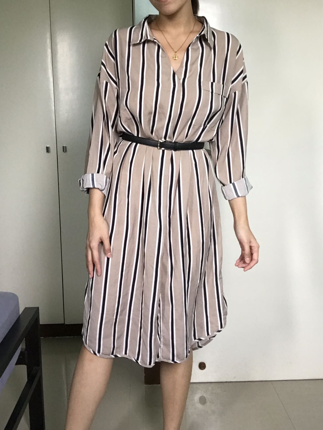 Oversized Polo Dress Women S Fashion Dresses Sets Dresses On Carousell