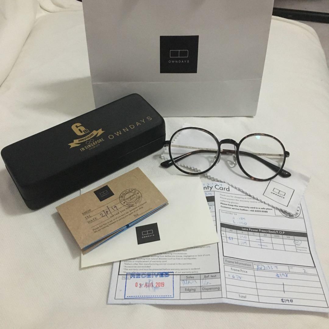 Owndays Round Eyeglasses Frame Spec Women S Fashion Watches Accessories Sunglasses Eyewear On Carousell