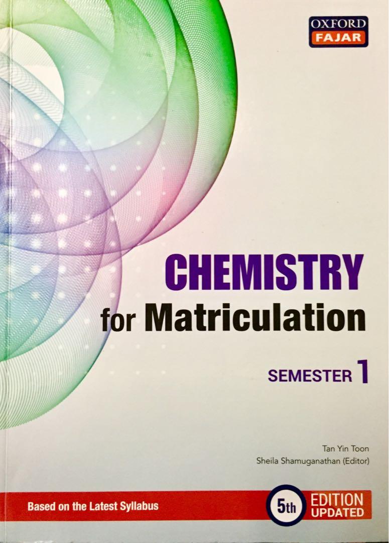 Oxford Fajar Chemistry for matriculation (semester 1), Hobbies & Toys