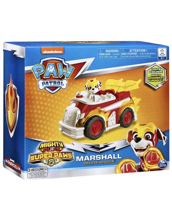 paw patrol deluxe marshall