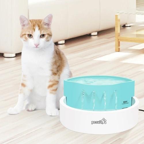 PECUTE Pet Drinking Fountain Pet Supplies Homes Other Pet