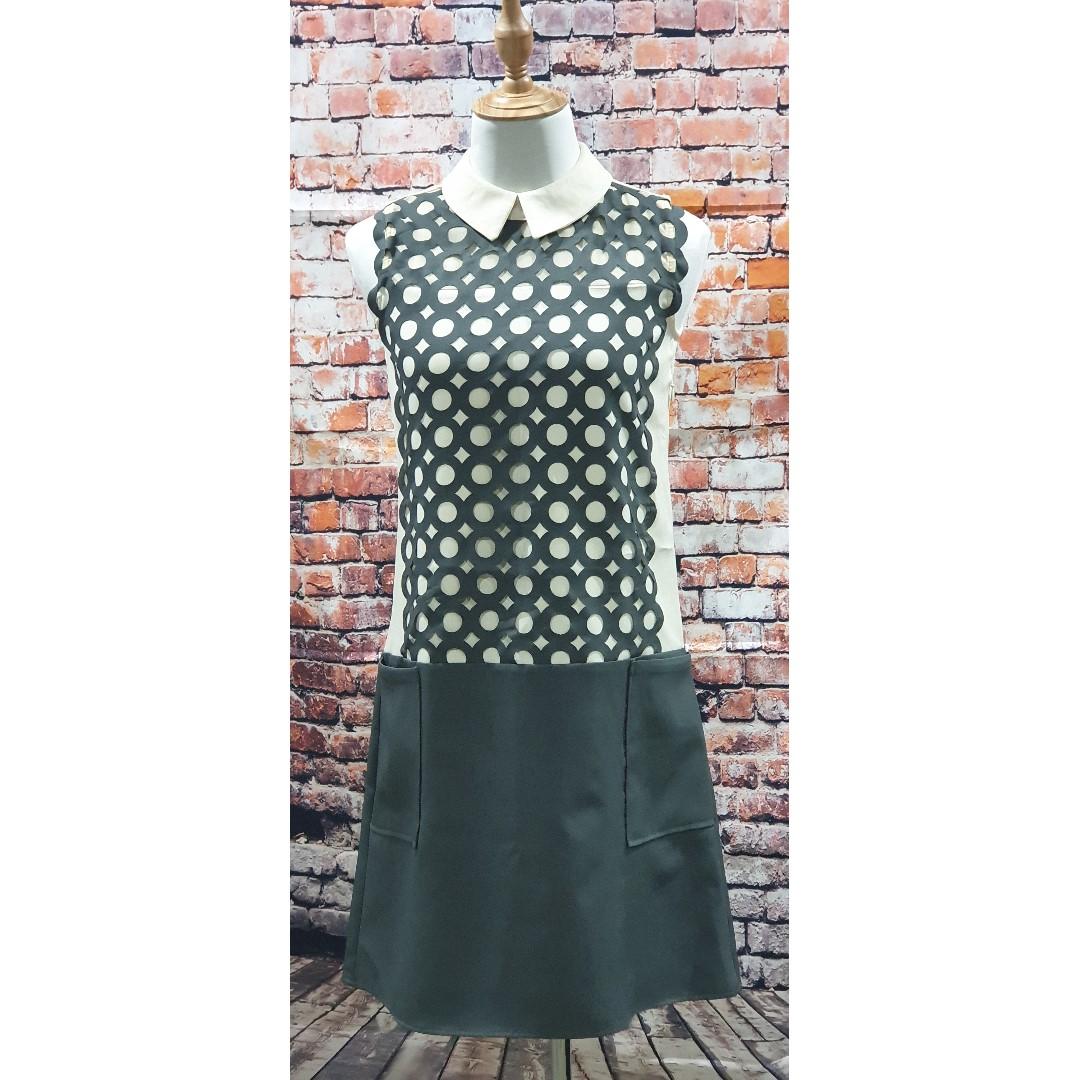 green ladies day dress