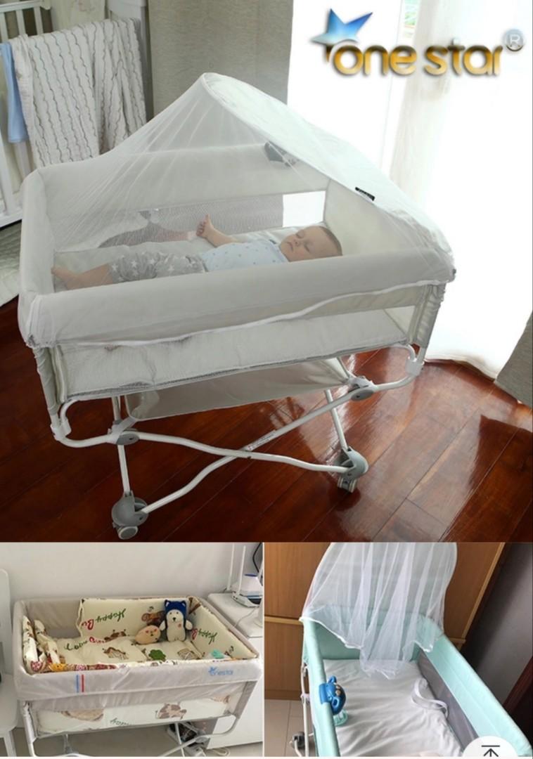 Portable Baby Cot, Babies & Kids, Baby Nursery & Kids Furniture, Cots
