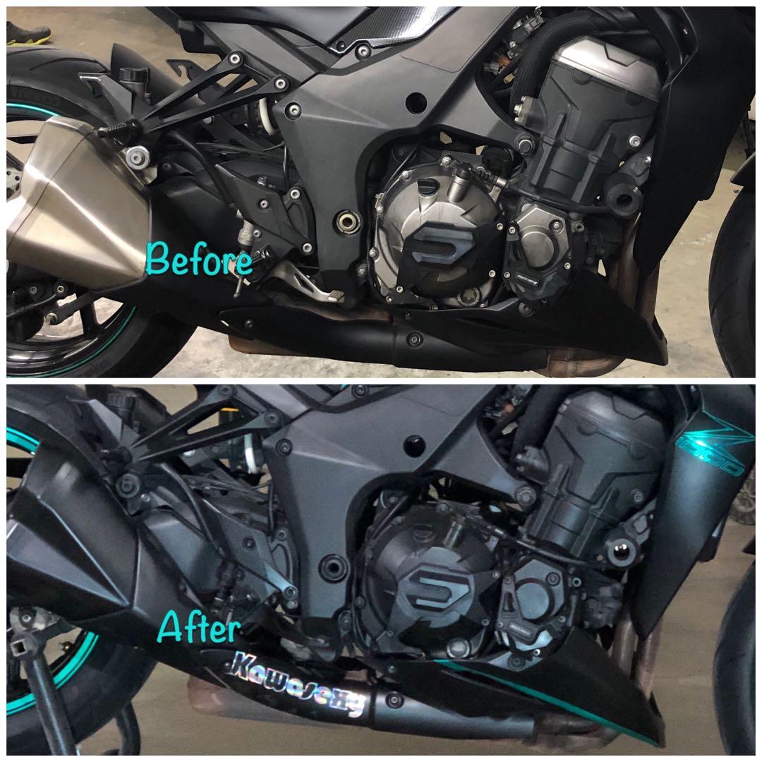 Promotion Bike Engine Paint Restoration Motorcycles Motorcycle Accessories On Carousell