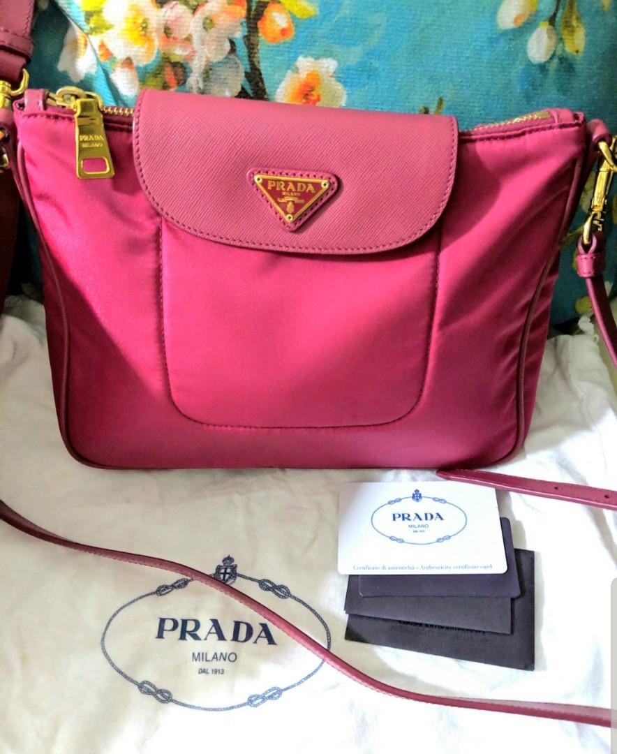 authentic prada sling bag