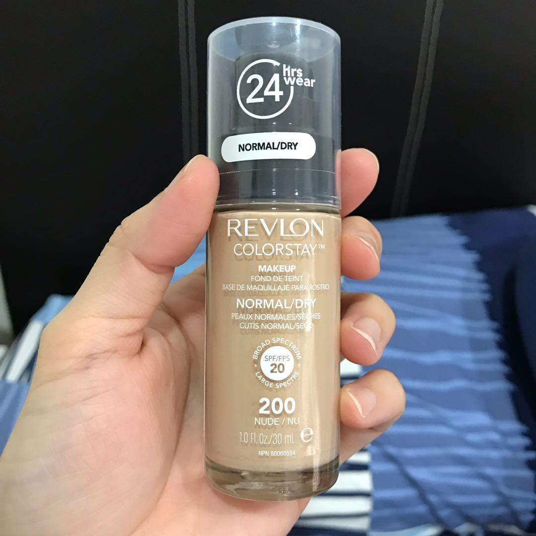 Revlon Colorstay Makeup For Normal Dry Skin In 200 Nude Health Beauty Makeup On Carousell