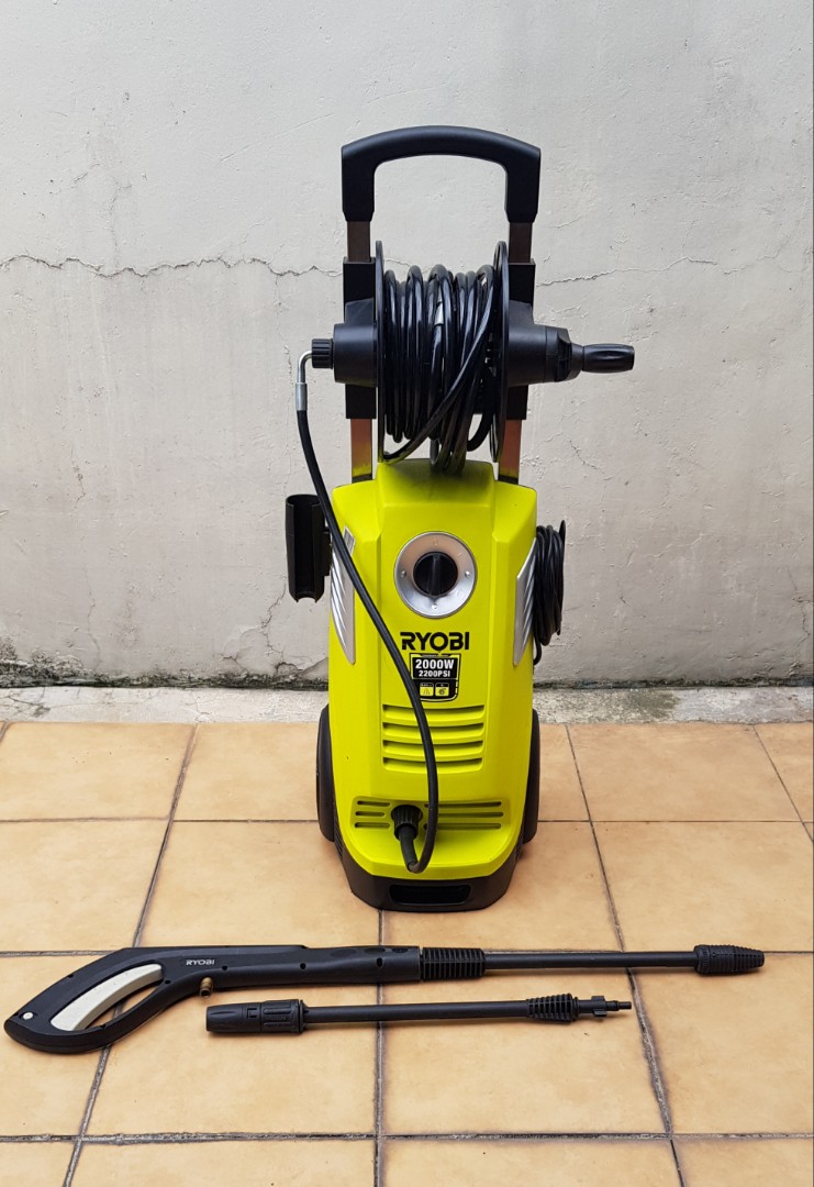 Ryobi 2000w outlet 2200psi pressure washer