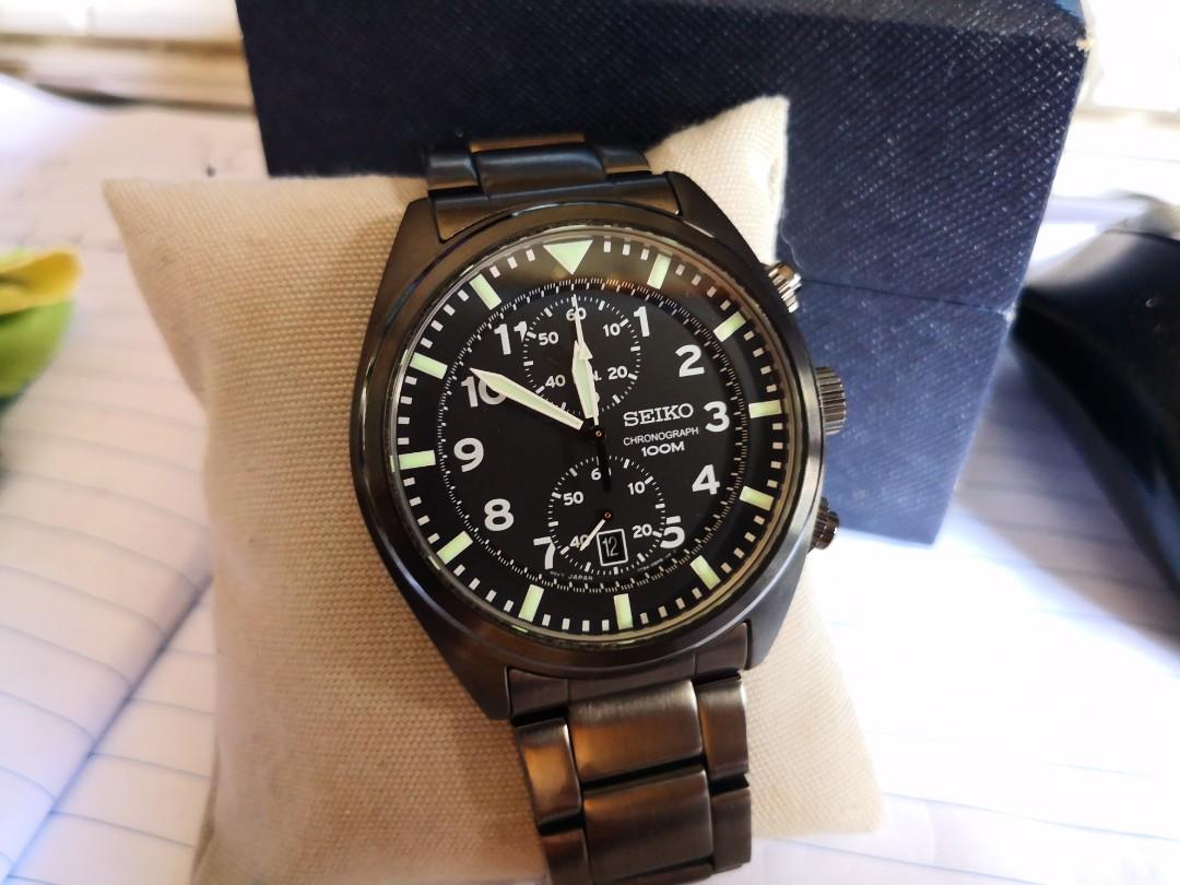 Seiko Chronograph SNN233P1 Men s Fashion Watches Accessories