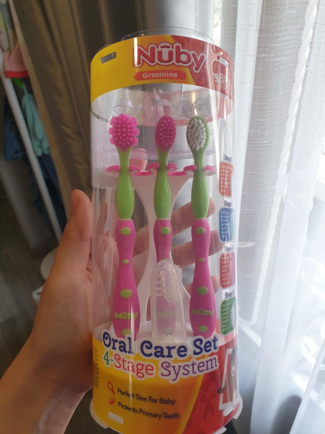 nuby oral care set