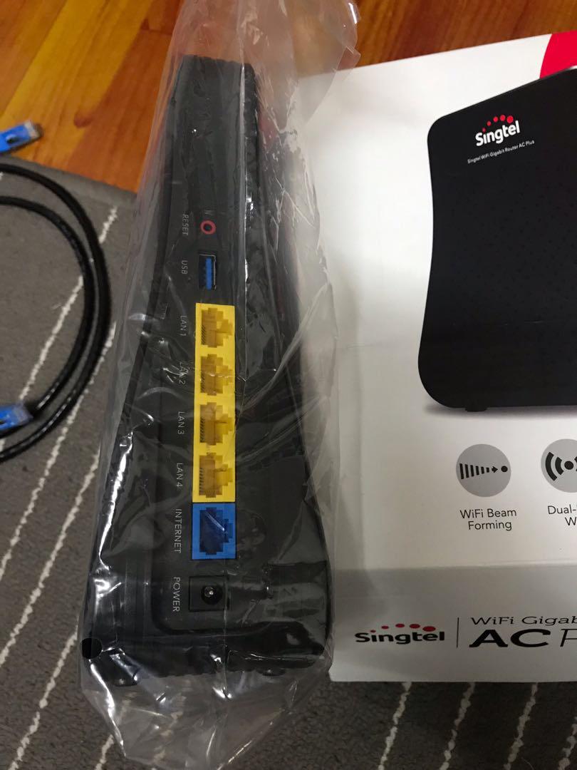 Singtel WiFi router, Computers & Tech, Parts & Accessories, Networking ...