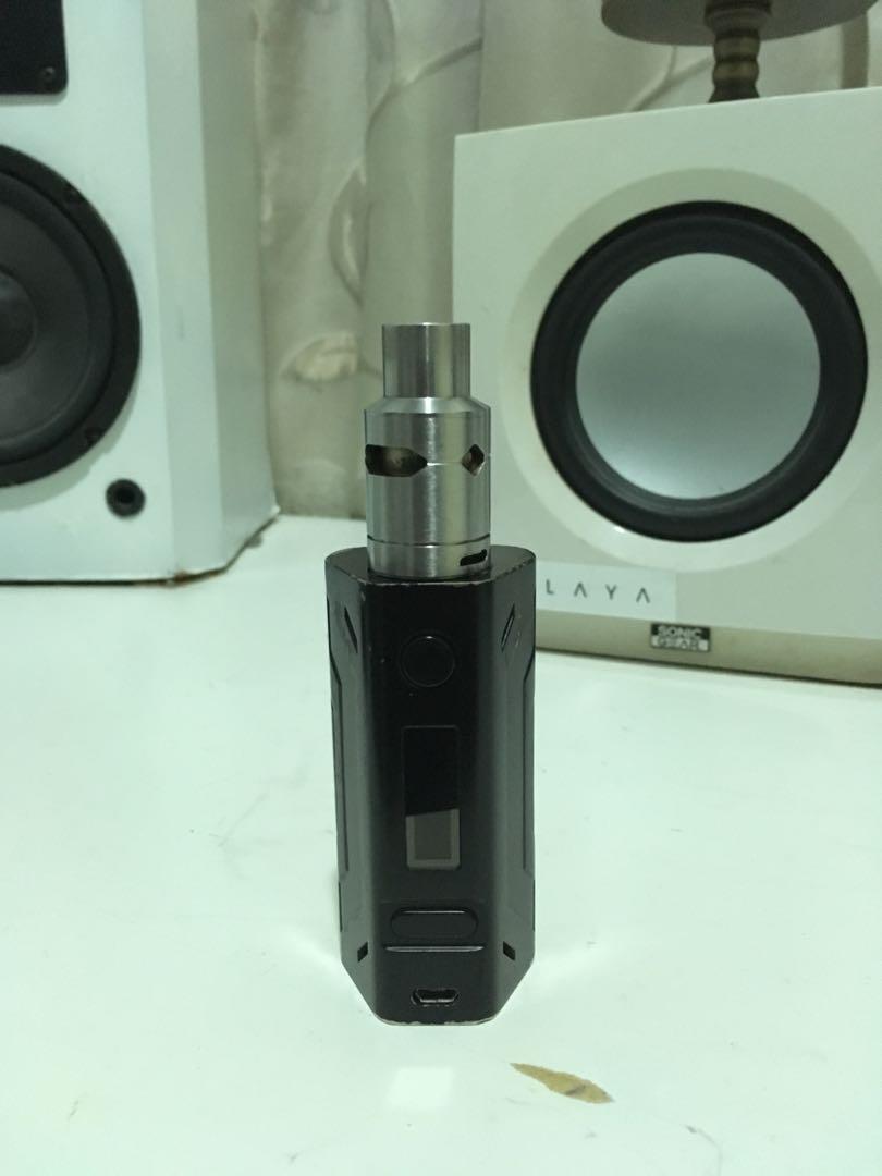 Smoant Battlestar vape mod + peerless tank dripper (with box and spare