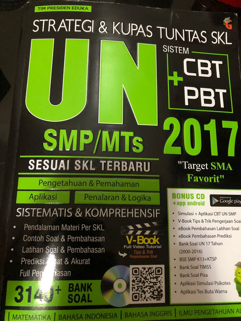 Soal Un 2027 Books Stationery Textbooks On Carousell