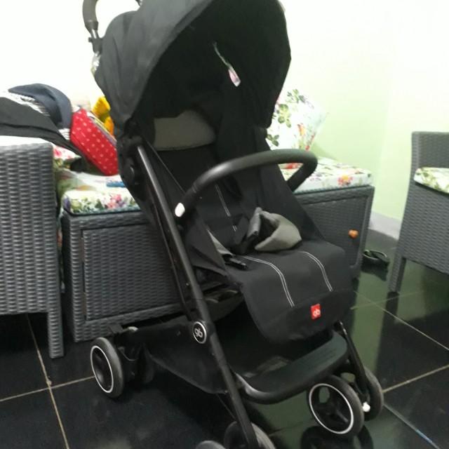 Stroller Gb Qbit Preloved Alias Bekas Bayi Anak Kereta Kursi Goyang Gendongan Bayi Di Carousell