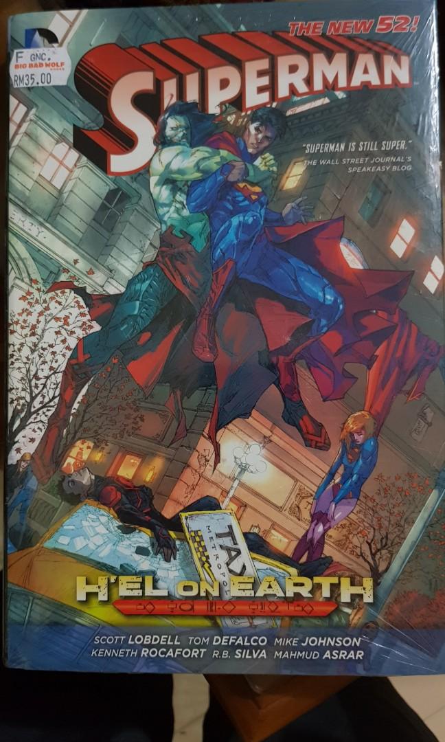 SUPERMAN H'el on Earth. The new 52, Hobbies & Toys, Books & Magazines ...