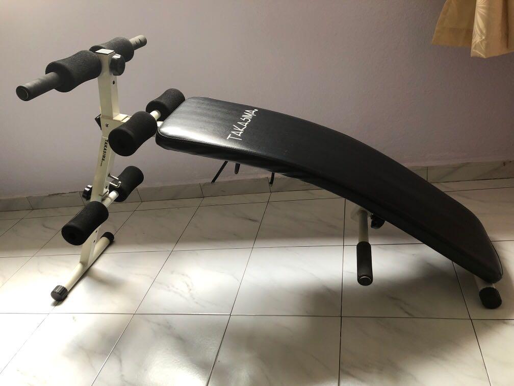 Takasima Gym Sit Up Bench Dumb Bell Sports Weights Gym