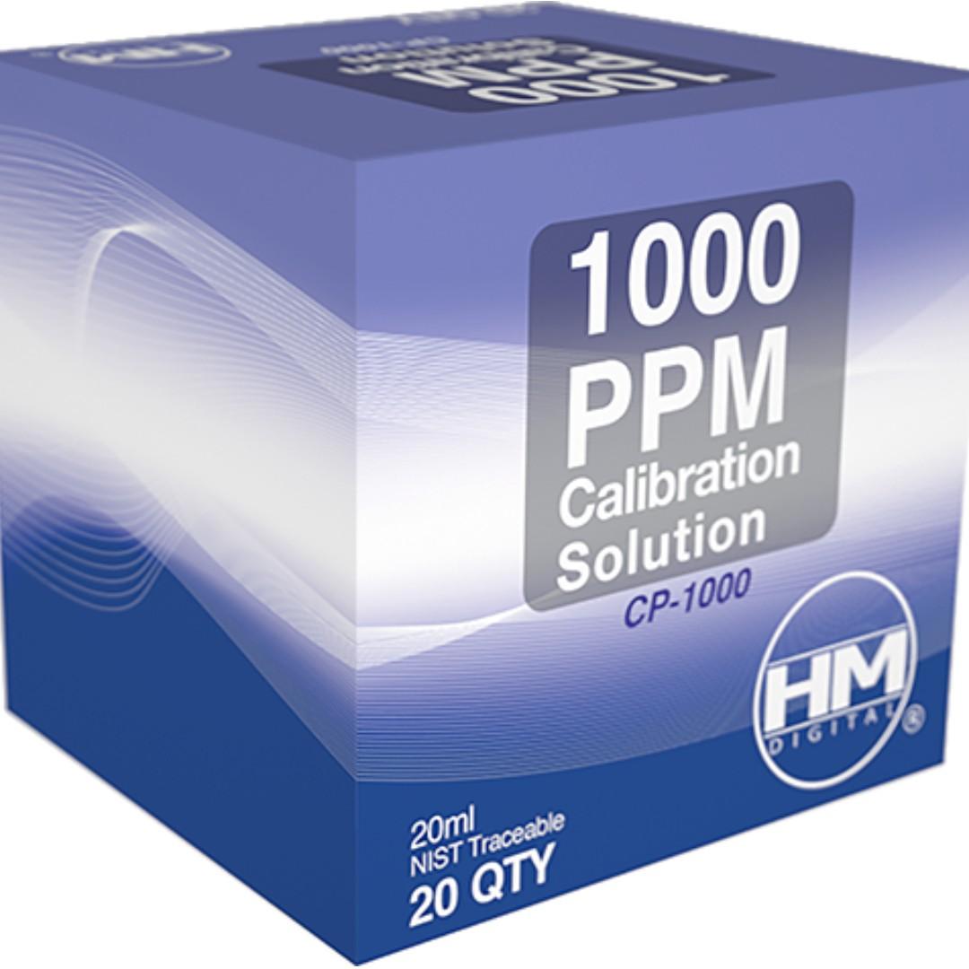 TDS EC Calibration Solution 342 or 1000 ppm for Digital Meter Made in