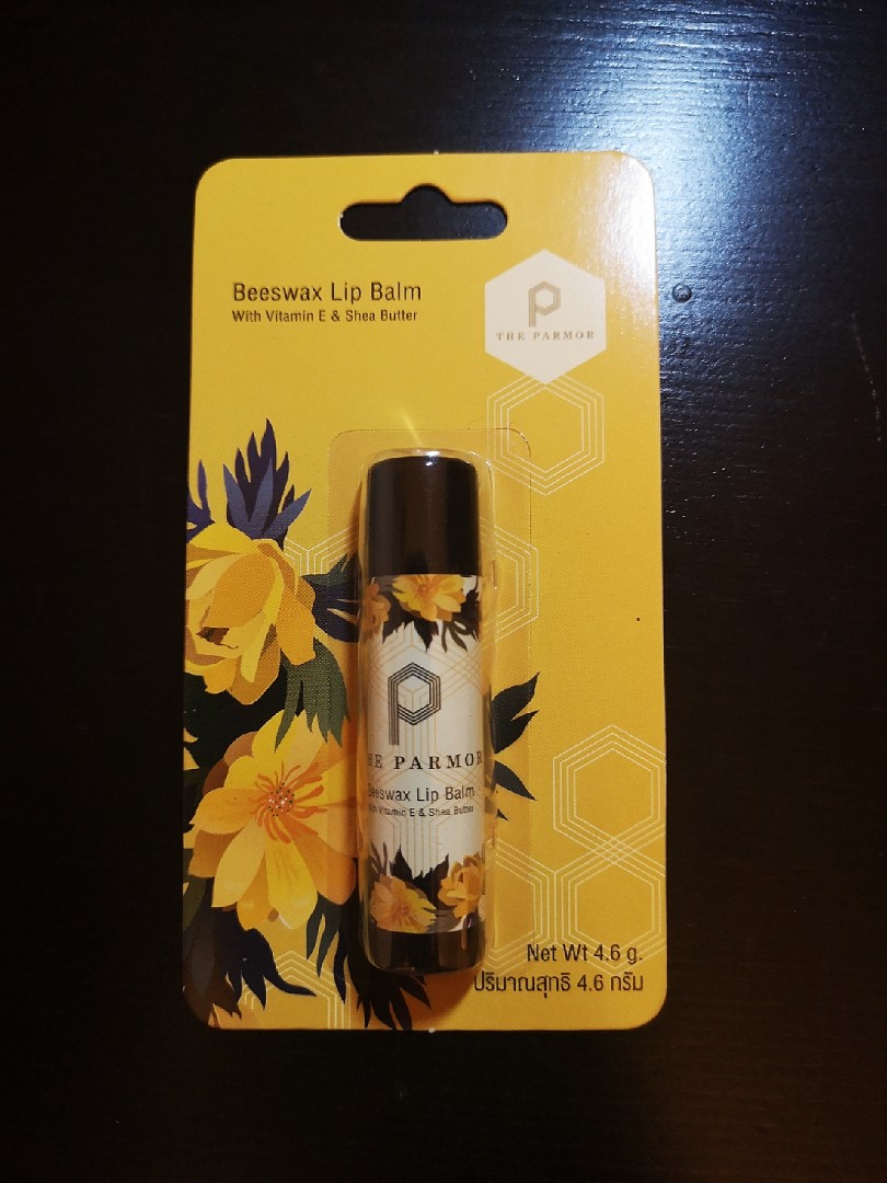 The Parmor beeswax lip balm, Beauty & Personal Care, Face, Makeup on