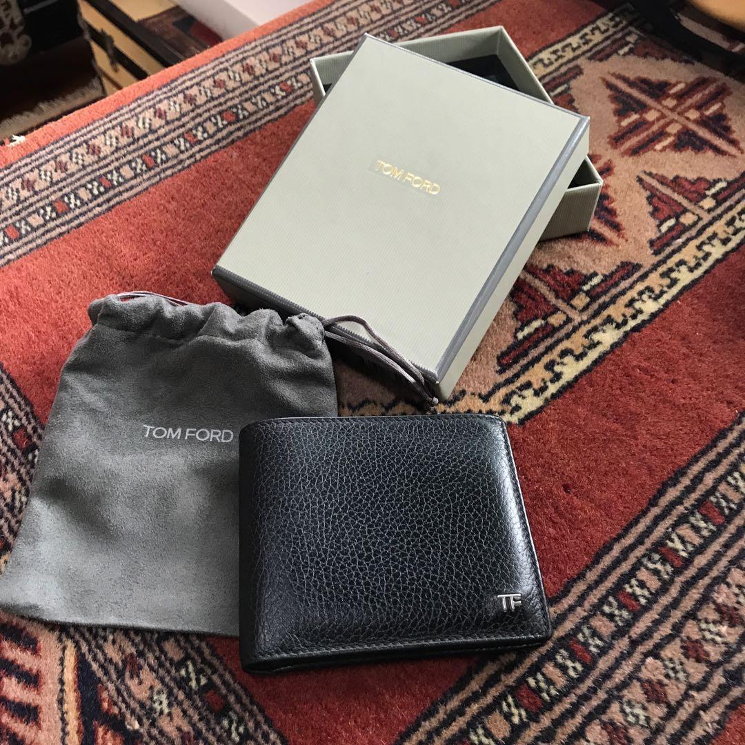 TOM FORD Men's Calf Leather Wallet, Men's Fashion, Watches & Accessories,  Wallets & Card Holders on Carousell