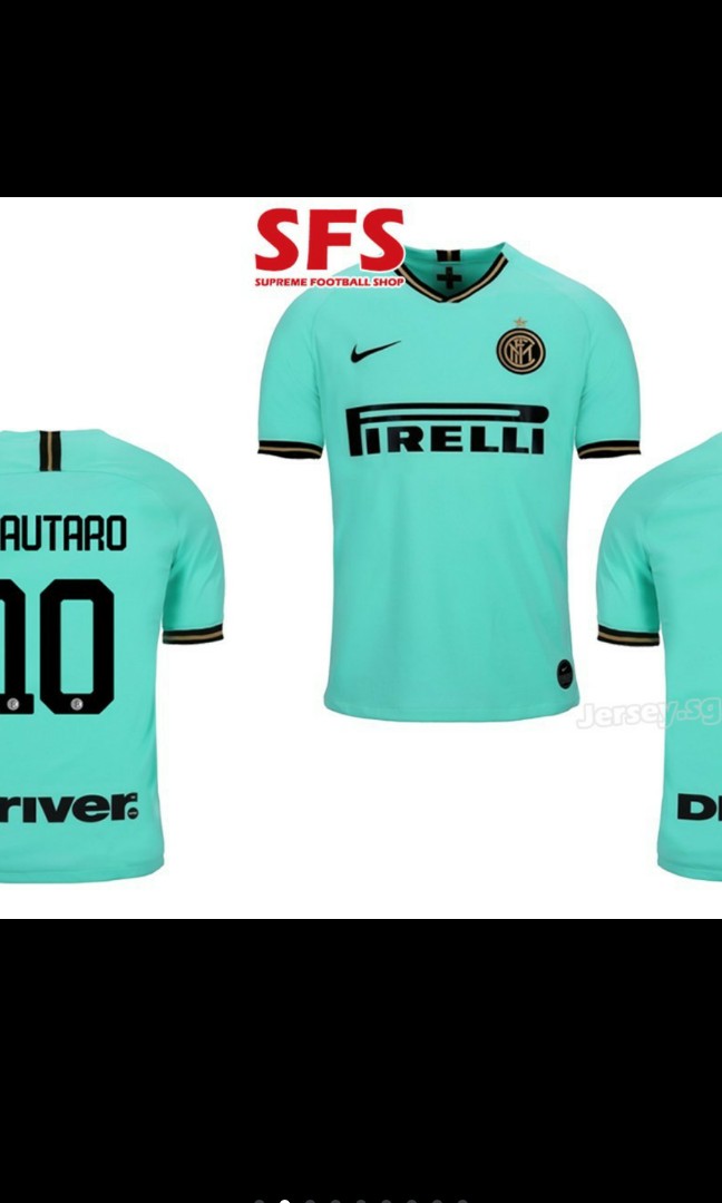 Top Quality Inter Milan Away Football Jersey Jersi Men Thailand Version Soccer Tshirt 19 20 Sports Sports Apparel On Carousell