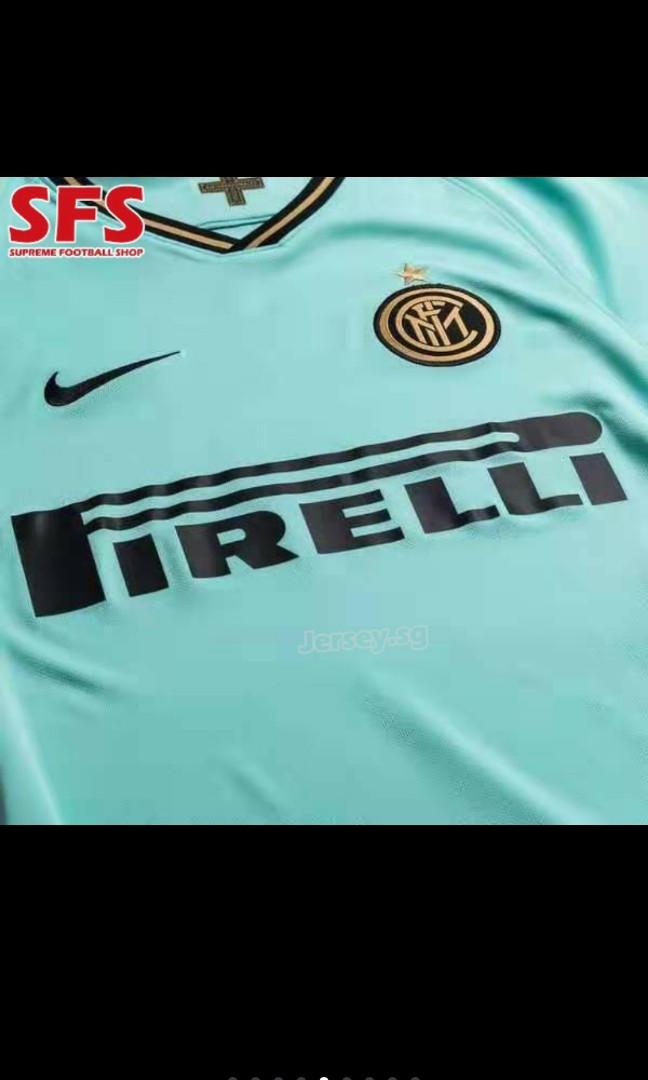 Top Quality Inter Milan Away Football Jersey Jersi Men Thailand Version Soccer Tshirt 19 20 Sports Sports Apparel On Carousell