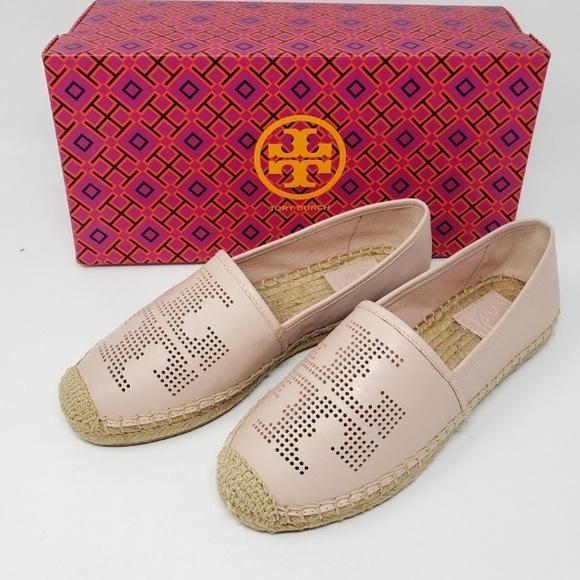 Tory burch perforated logo espadrille online