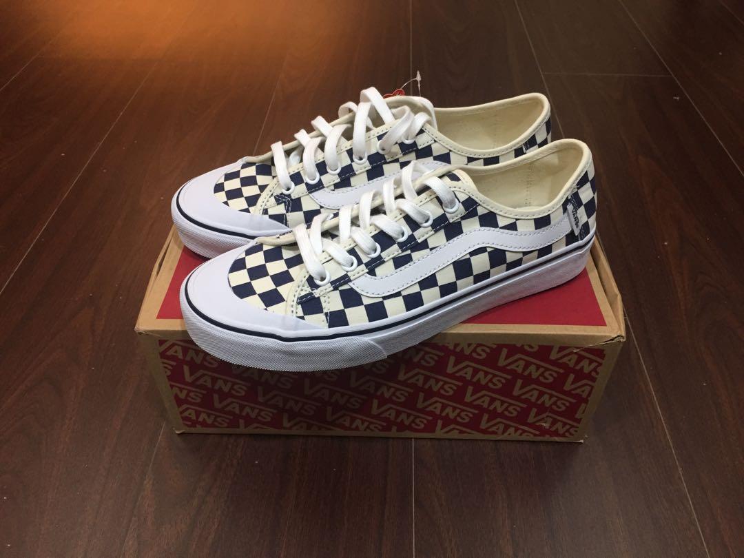 Vans black shop ball sf checkerboard