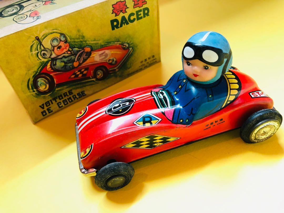 Vintage Tin Toy Racing Car Hobbies Toys Toys Games On Carousell